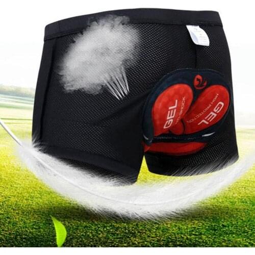 Cycling Shorts 5D Gel Padded Men Cycling Underwear Mountain MTB Road Bicycle Compression Shorts Shockproof Breathable Underpants