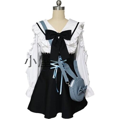 2021 YouTuber VTuber Hololive Tsukino Mito Cosplay Costume