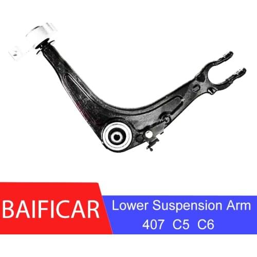 Baificar Brand New Front Lower Suspension Arm Track Control Arm Wishbone Bush 3520W2 3521S5 For Peugeot 407 Citroen C5 C6