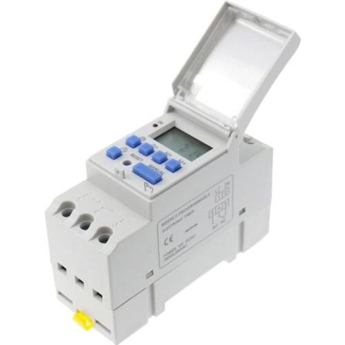 Digital Electronic Timer Switch Relay Control 220V Manual Electric Programmable Power point Weekly 7 Days