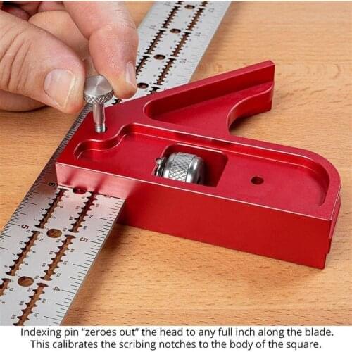 Combination And Double Square Woodworking Tools Adjustable Woodworkers Edge Rule For Student To Drawing Stone Angle Measure Tool