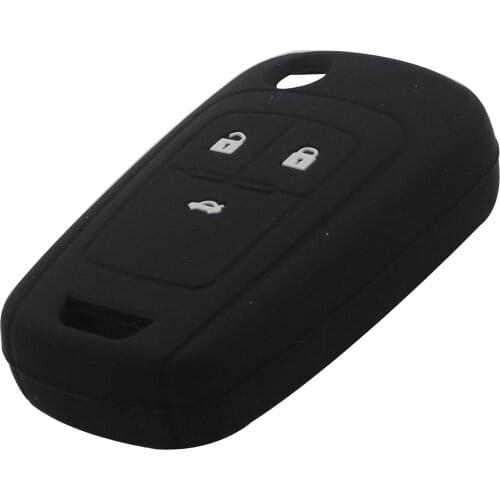 Kutery Silicone Rubber Car Key Cover Case For Vauxhall Opel Vectra Zafira Remote Key Protecor 3Buttons