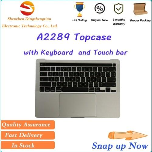 Brand new macbook pro a2289 wholesale topcase with us keyboard 2020 year sliver and space gray