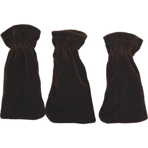 Pack of 3 pcs Pleuche Piano Sustain Pedal Cover for Grand Piano Parts Accessories