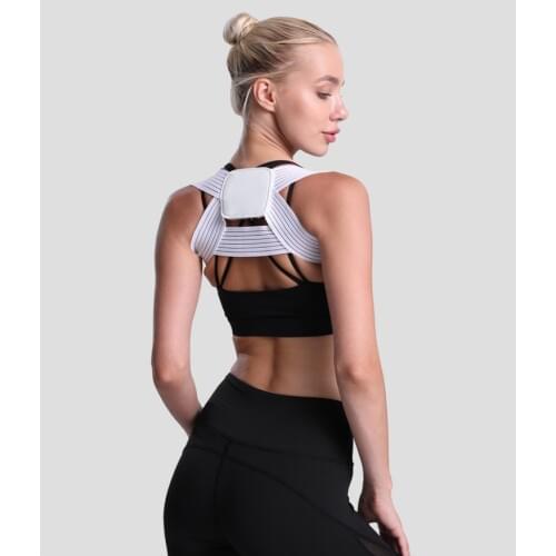 Invisible Breathable Back Correction Belt Children Adult Spine Corrector Adjustable Hump Portion Shoulder Straightening Belt M,L