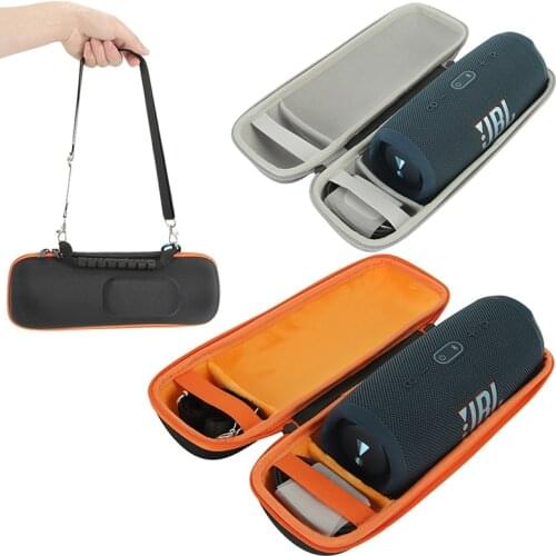2021 Newest Hard EVA Travel Protective Case For JBL Charge 5 Bluetooth Speaker Carry Pouch Bag Cover Case (only case)