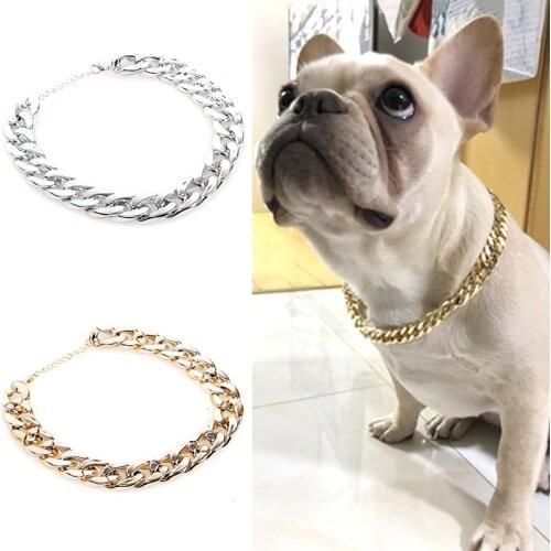Dog Necklace Accessories Cat Pet Supplies Things For Animal Grooming Bad Chain Decorations Personalized Gadgets