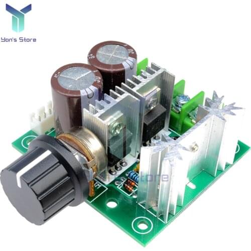 400W 10A DC Voltage Regulator Motor Speed Controller DC 12V Adjustable PWM DC Motor Speed Regulator High Torque Speed Control