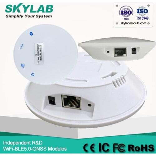 SKYLAB TD05A 100M BLE Bluetooth Gateway Wireless WiFi Bridge Access Point,WiFi Repeater Bridge, 300Mbps Range Extender