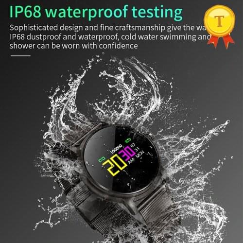Real 30 meters depth Waterproof woman man lady swim smart band heart rate blood pressure monitoring ip68 smartband wristwatch