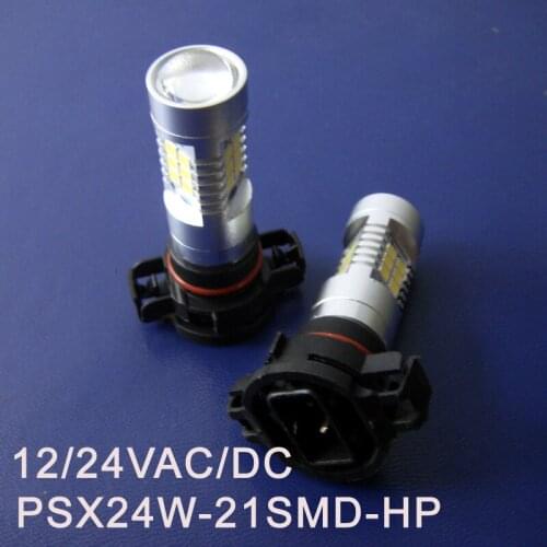 High quality 12/24VAC/DC 10W PSX24W Car Led fog lamp Auto High Power 10W PSX24W Led Bulb Lamp Light free shipping 2pcs/lot