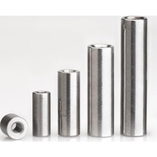 Long Round Connector Nuts A2 Stainless Steel Nut M3 M4 M5 M6 M8 M10 M12 M14 M16