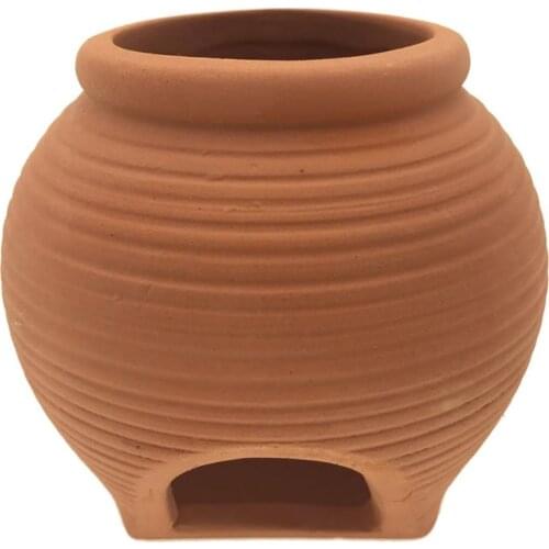 Aquarium Ceramic Jar Fish Tank Decoration Fishes Cave Stone Breeding Rocks acquario Shrimp Cones Accessories for Aquariums