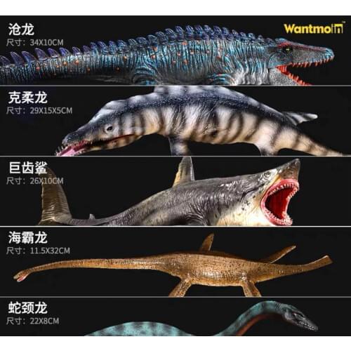 New Type Mini Animal Model PVC Plastic The Simulation Of Prehistoric Giant Shark Dinosaur Boy Suits Spoof Toys For 3 Years