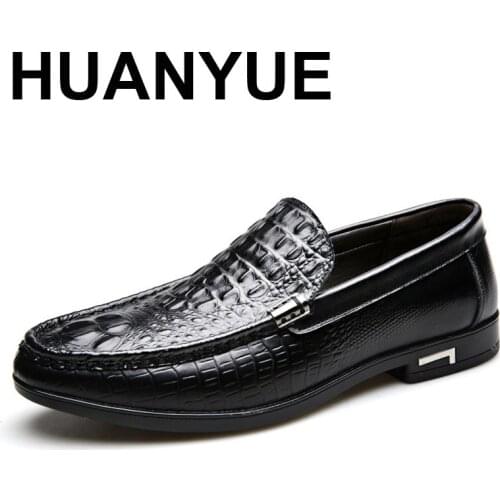 Spring Summer Men Shoes Breathable Leather Men Loafers Low Slip-On Men Casual Shoes Comfortable Driving Shoes Zapatos Hombre