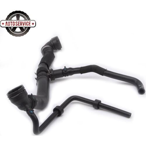 New 1K0 122 101 LA Coolant Hose Radiator With Connector Coolant System Radiator Hose Genuine For Audi A3 Seat VW Golf 1K0122096J