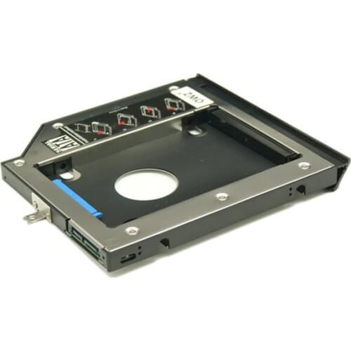 WZSM New 9.5mm 2nd SATA HDD SSD Hard Disk Drive Caddy for Lenovo P70 L560 bracket With screw