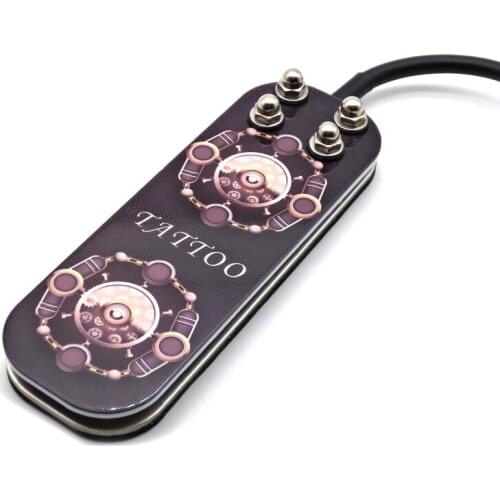Professional Handmade Stainless Steel Tattoo Foot Switch Pedal for Power Supply