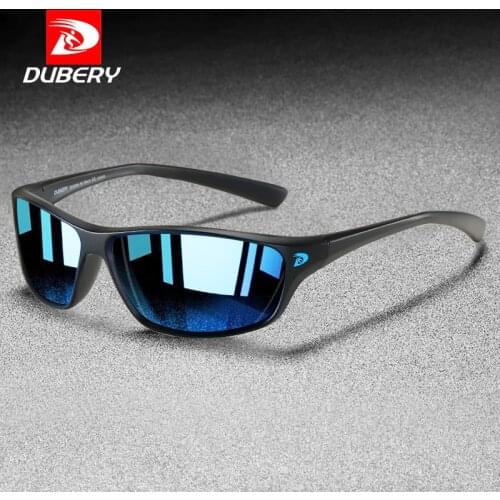DUBERY Polarized Sports Sunglasses For Men Photochromic Driving Fishing SunGlasses Goggles Mirror Shades Anti Glare Glasses Male
