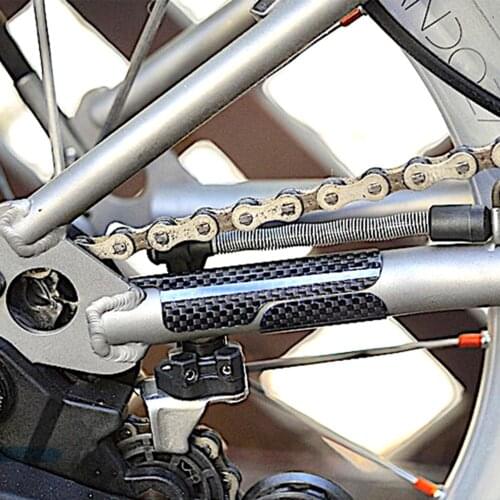 TWTOPSE Bicycle Protective Gear For Brompton Folding Bike Rear Triangle Frame Aluminum alloy Protector Guard Protector Pad