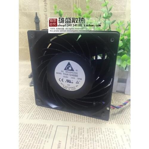 For Delta Tha1248be 48V 2.60a 12038 12 Centimeter 48V Ultra-Violent Aluminum Frame Fan