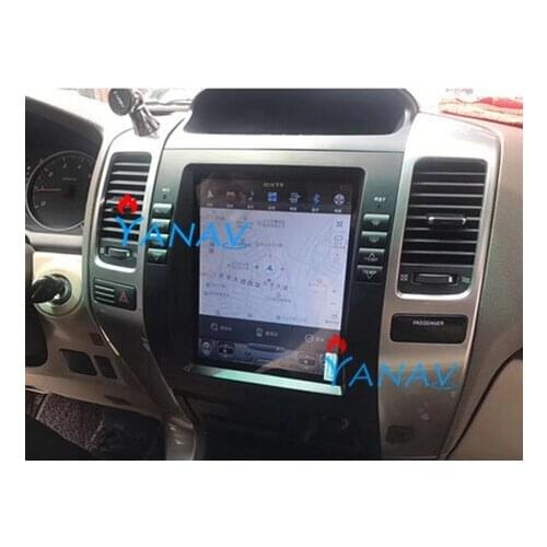 Vertical screen PX6 Tesla Style Android Car DVD GPS Navigation Player for-Toyota-Lexus GX470 2004 Radio Auto stereo