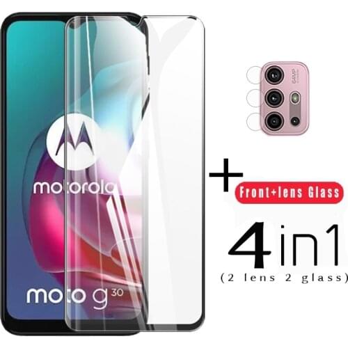 Tempered Glass For Motorola Moto G30 Glass For Moto G100 G60 G50 G30 G10 Full Cover Screen Protector For Moto G30 Lens Film