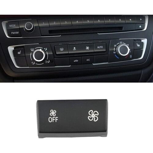 For BMW A/C Climate Control Panel Fan Speed Button Replacement, for BMW 1 Series F20/F21,2 Series F22/F23,3 Series F30/F31/F34/F