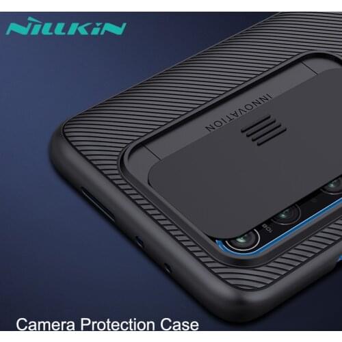 Camera Protection Case For Xiaomi mi 10 Pro NILLKIN Slide Protect Cover Lens Protection Case For Xiaomi mi10 mi10 pro 4G 5G
