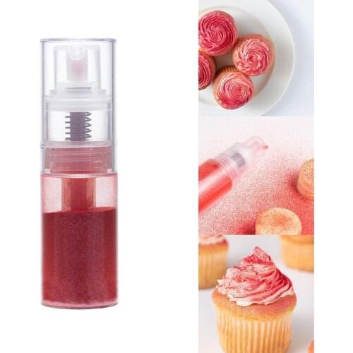 1PC New Powder Glitter Cake Decoration Powder Mousse Cake Macaron Chocolate Flash Powder Color Dust Powder Baking Cake Tools