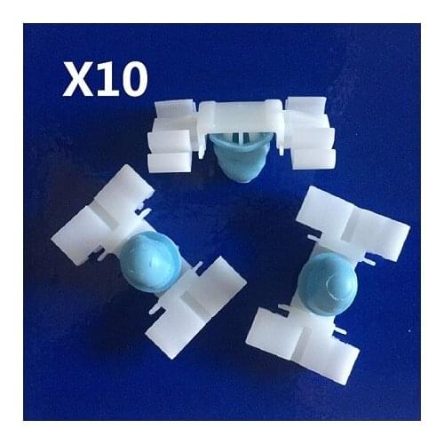 10x FOR BMW 3 SERIES E36 E46 DOOR MOULDING TRIM STRIP CLIPS RUBSTRIP X10 Plastic Clips