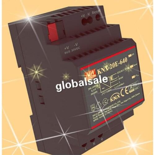 FREE SHIPPING MEAN WELL KNX-20E-640 19.2W 30V 640mA meanwell KNX-20E 180-264VAC Switching Power Supplies