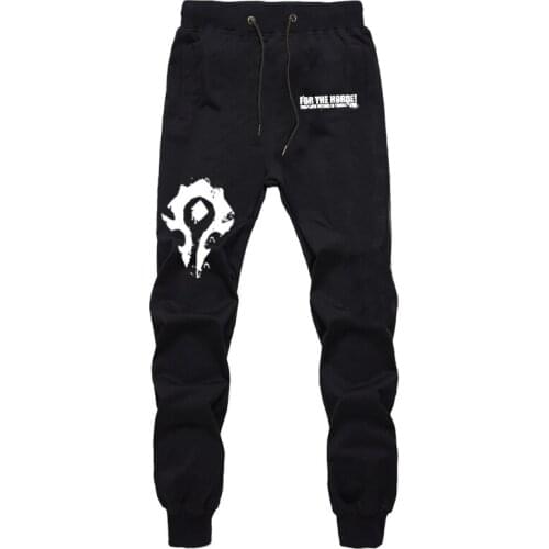 World of Warcraft Pants Men Women Fashion Sports Breathable Pants Students Straight Pants Jogger Fitness Casual Streetwear