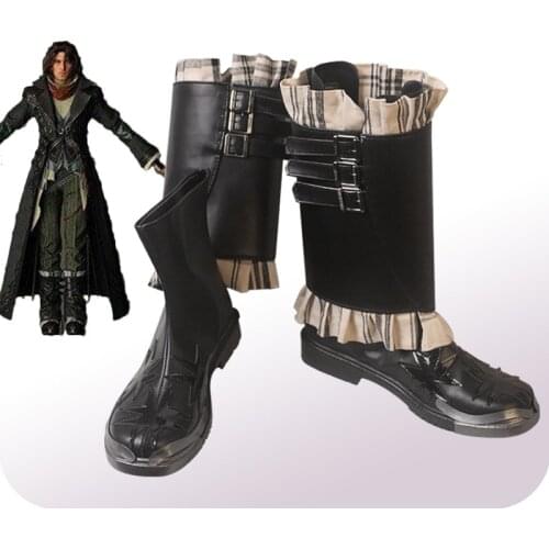 Costumebuy Game Final Fantasy XV FFXV FF15 Cosplay Ardyn Izunia Shoes Costume Boots Accessory Halloween Props Custom Made