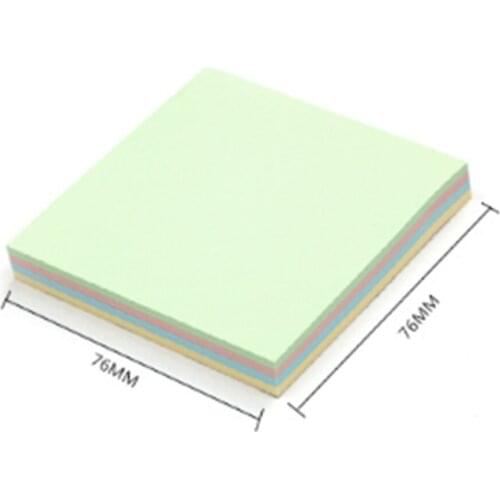 Color Self Adhesive Message Paper Office To Do List Notes Memo Pad Sticky Notes For Students Marker Stationery Supplies
