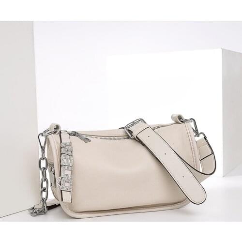 Ladies Fashion Crossbody Bags 2021 High Capacity Retro Shoulder Bag Handbag Female High Quality PU Leather Women Messenger Bag