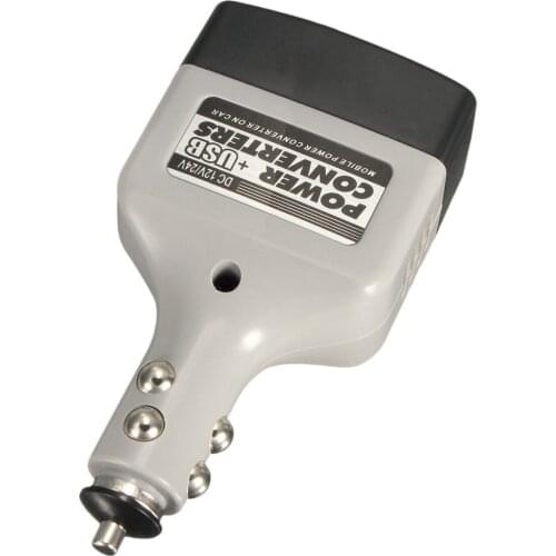 DC 12/24V To AC 220V USB Car Mobile Power Inverter Adapter Auto Car Power Converter Charger Used For All Mobile Phones