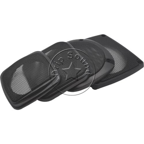 For 3"/4"/5"/6" inch Car Audio Speaker Conversion Net Cover Decorative Circle Metal Mesh Grille