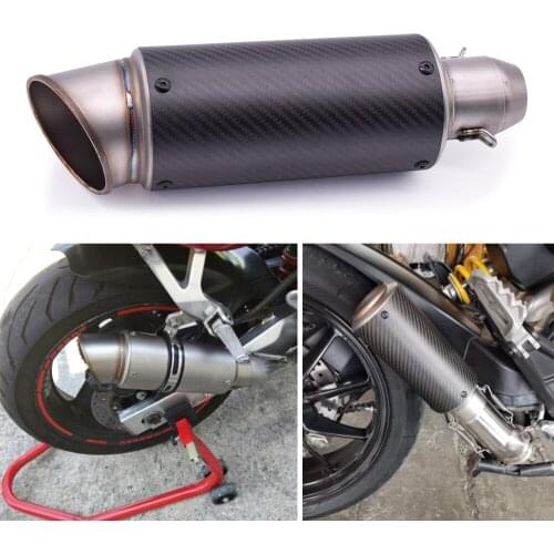 High Quality Motorcycle Exhaust Pipe Carbon Fiber With DB Kille Modified For BMW K1200S k 1200 r K1200 S K1300S/R/GT