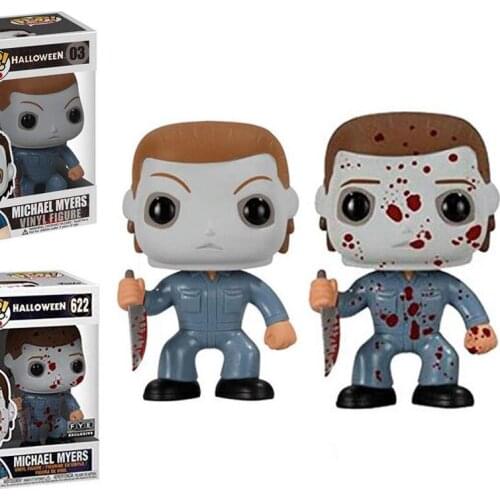 FUNKO POP Halloween Michael Myers #03 Action Figure Collection Model Toys for Children Birthday Gifts