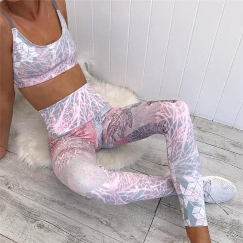 Seamless Yoga Set Sports Bra and Leggings Jogging Women Gym Set Clothes Seamless Workout Sports Tights Women Fitness Sports Suit