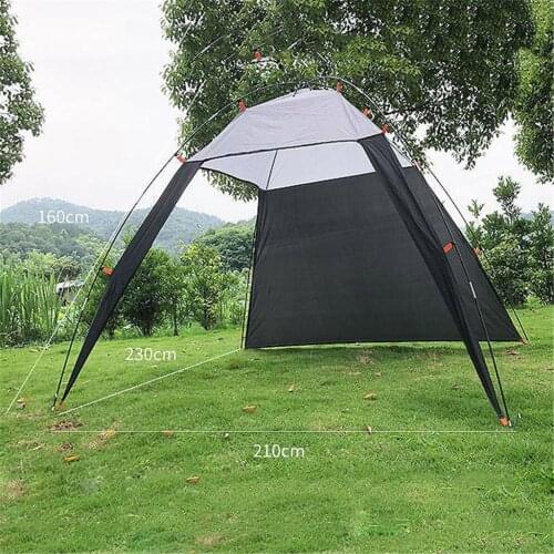 Fashion Outdoor Tent Portable Beach Canopy Sun Shade Patchwork Tent Shelter Convenient Camping Fishing Tents Barraca Camping