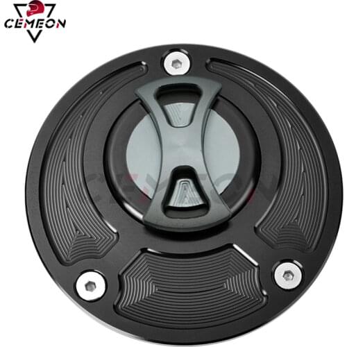 For Yamaha YZF R3 R15 R25 R125 FZ1 FZ6 FAZER FZ-6R FZ8 FZ16 CNC aluminum Motorcycle modification keyless fuel tank cover