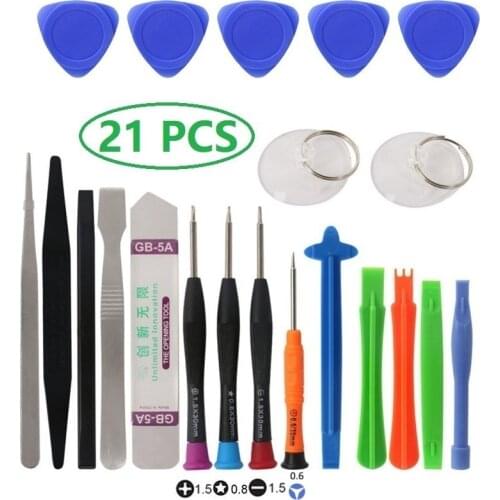 22 in 1 Mobile Phone Repair Tools Opening Screwdriver Set for iPhone iPad Laptop Computer Disassemble Hand Tool Kit Opening Tool