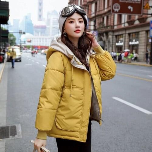 2020 New ladies Winter Jacket Warm Cotton Jacket Jacket ladies Hooded Autumn Coat Coat Chaqueta Mujer Invierno
