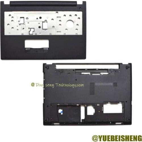 YUEBEISHENG NEW For Dell Inspiron 15 3000 3541 3542 TOP COVER Palmrest Upper Case +Bottom Case Base Cover 04KF62 4KF62