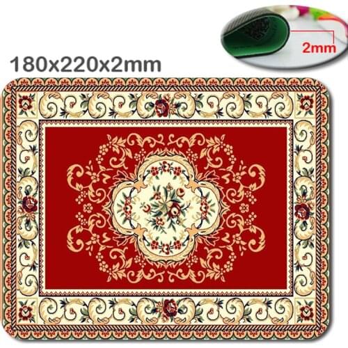 Hit the Arab multilayer flower-shaped model anti-skid carpet durable lasting comfort photoelectric mouse pad creative mode