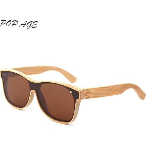 Wooden Sunglasses Women Retro Sun Glasses Mirror Mens Sunglasses Polarized Brand Designer Oculos Feminino Espelhado GB102