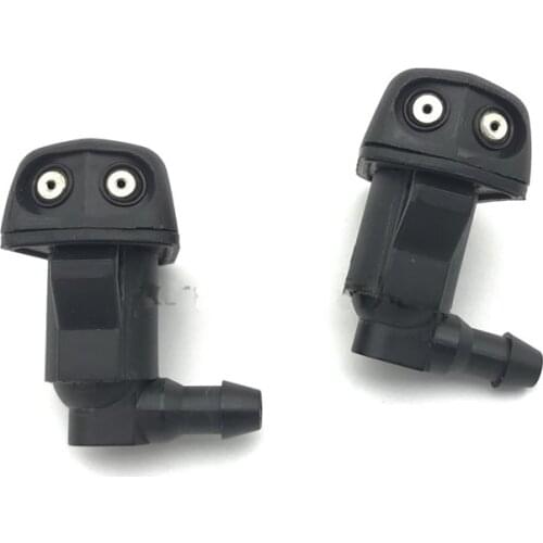 For Chery A1 A5 E5 Qiyun 3 Fulwin 2 Coupe hood water spray nozzles two holes Front wiper sprinkler glass water sprinkler