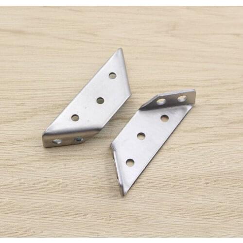 Stainless steel universal angle code multifunctional three-sided fixed iron support frame fixed inverted angle code bracket